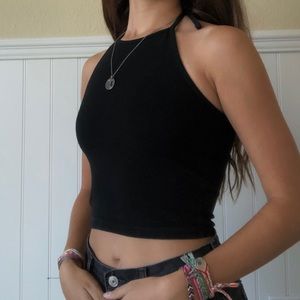 Halter cropped T!